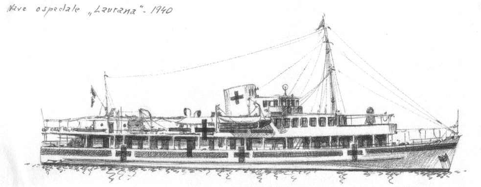 1940 - Nave ospedale 'Laurana'